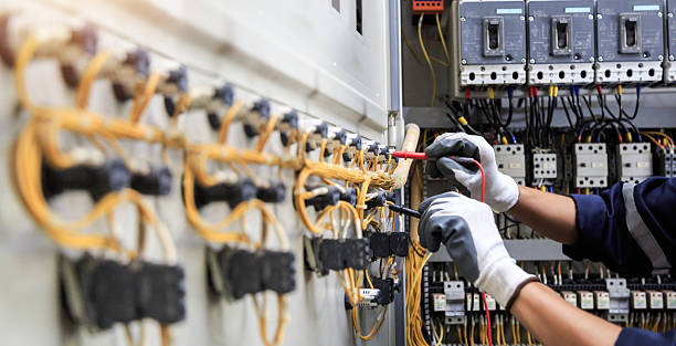 Professional Electrician technician working in Clemson University, SC